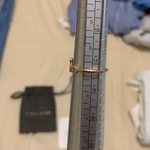 ❌SOLD❌ EF Collection rose gold LOVE ring - Picture 10 of 10